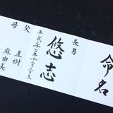 命名書
