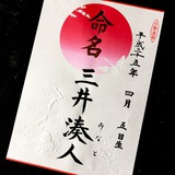命名書