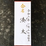 命名書