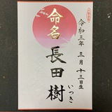 命名書