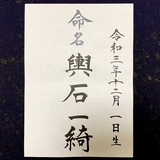 命名書