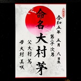 命名書