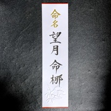 命名書