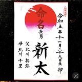 命名書